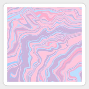 Liquid marble texture Sticker